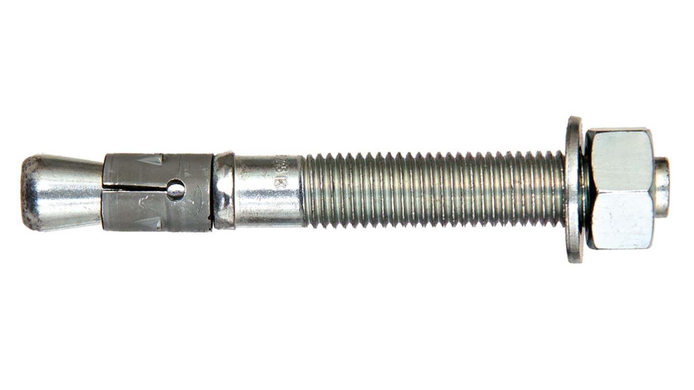 Fischer Fixings アンカーボルト, スチール 取付穴径12mm 長さ106mm