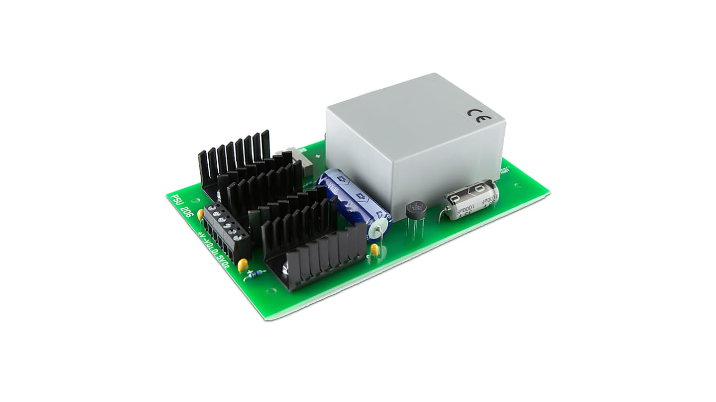 Lascar Open Frame Linear Power Supply, 250V ac Input, ±5 → 15 V dc, 4.75 → 5.25 V dc Output, ±250 mA, 1 A