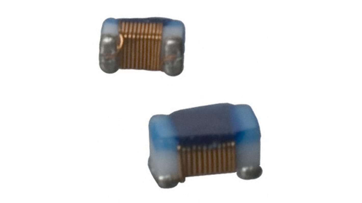 Murata, LQW2BAS_00, 0805 (2015) Unshielded Wire-wound SMD Inductor with a Non-Magnetic Core Core, 10 nH ±5% Wire-Wound