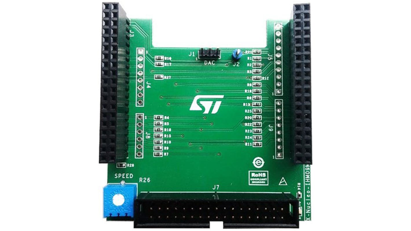 Płytka ewaluacyjna STMicroelectronics Kontroler silnika Płytka ewaluacyjna Płytki Nucleo STM32