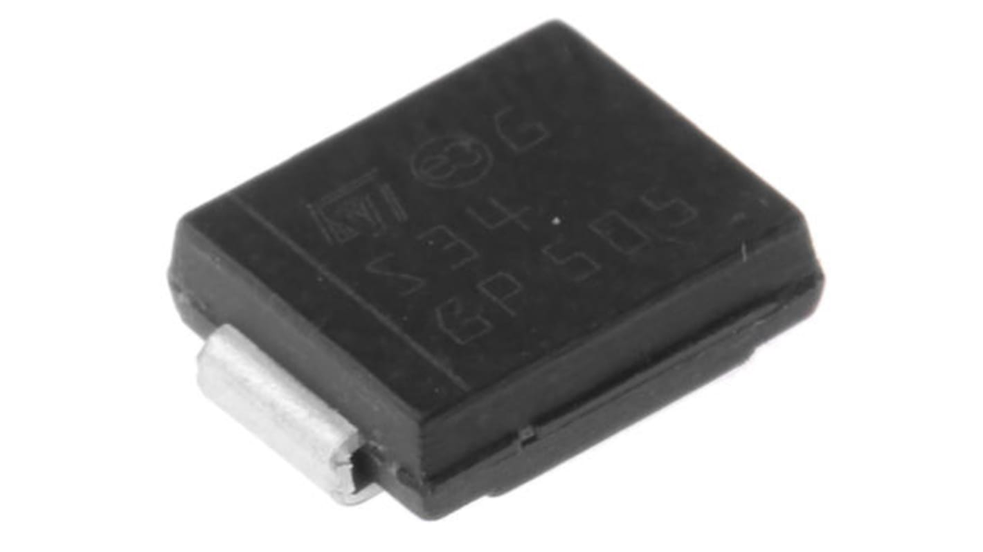 Diode TVS Unidirectionnel, claq. 33.3V, 55V DO-214AB (SMC), 2 broches