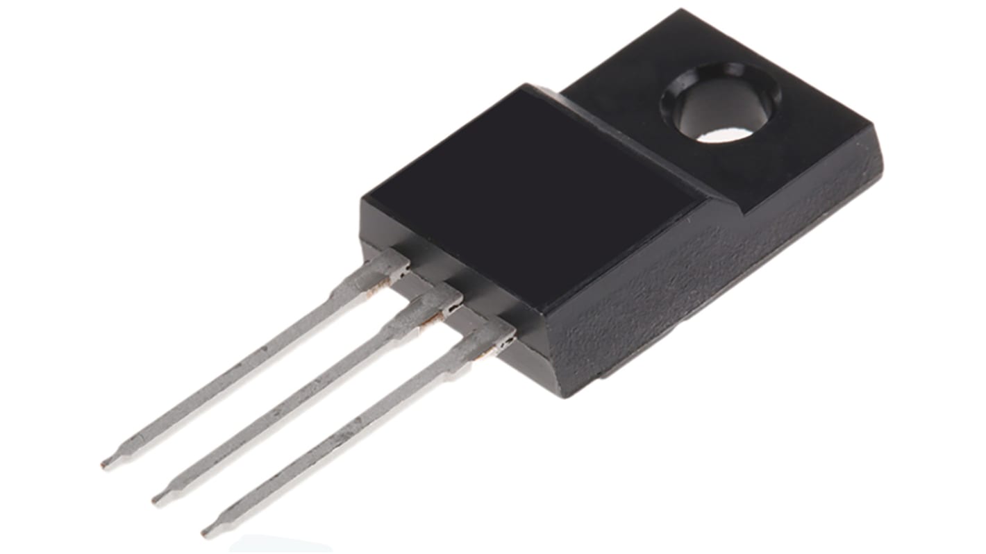 TRIAC 800V, 800V 3A, kapu indítófesz.: 1.1V, 10mA, TO-220ABFP, 3-tüskés