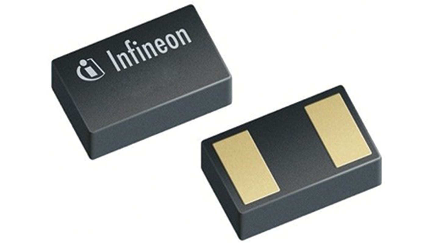 Infineon TVS-Diode Uni-Directional Einfach 28V 6V min., 2-Pin, SMD TSLP