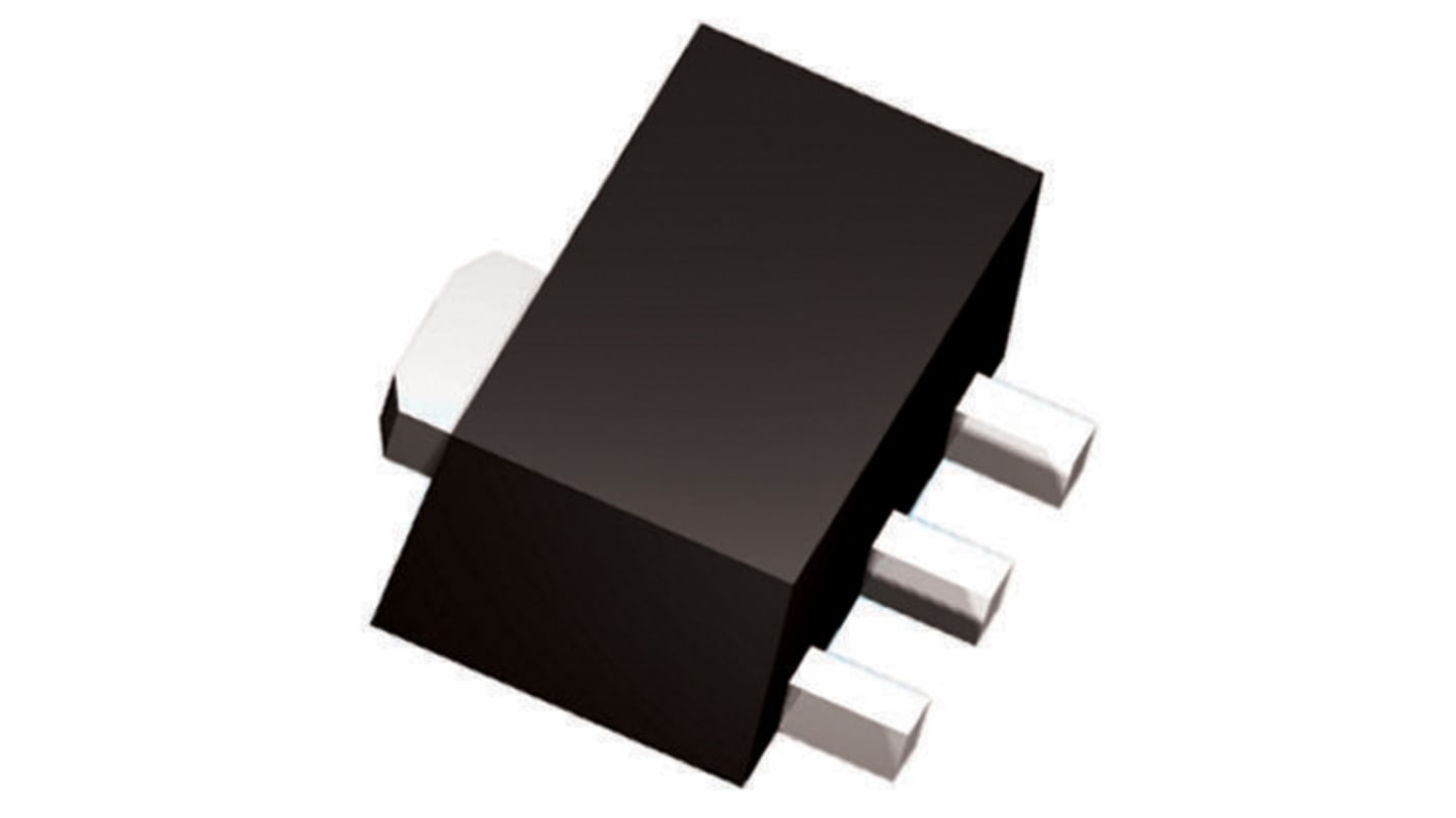 Transistor NPN Infineon, 3 Pin, SOT-89, 1 A, 45 V, Montaggio superficiale