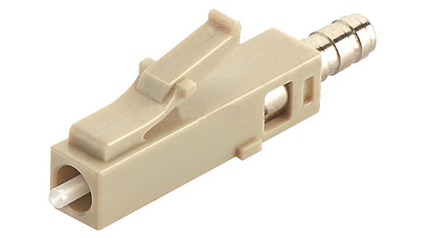 Connecteur pour fibre optique LC, Multimode, taille de la fibre 50/125 μm, 62.2/125 μm