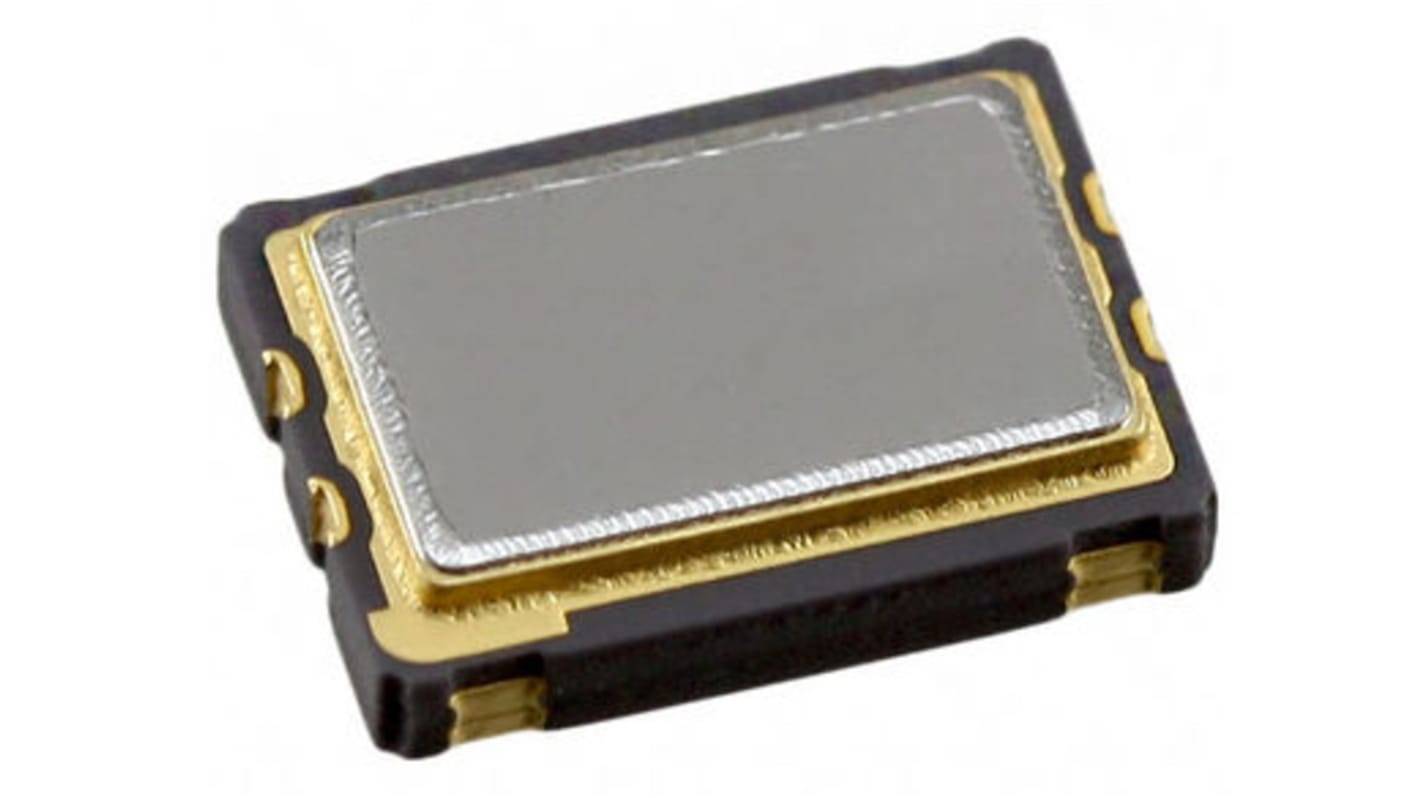 Oscilátor KC7050A25.1750C30E00 25MHz ±50PPM CMOS, CSMD, počet kolíků: 4 7 x 5 x 1.6mm Hodiny