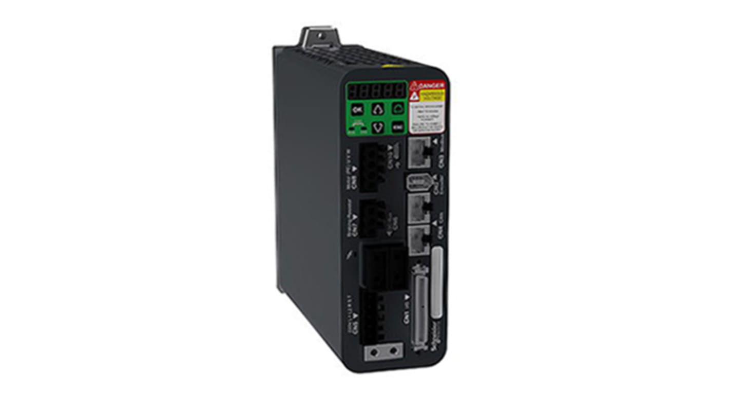 Servodrive Schneider Electric mono/trifásico, 170 → 255 V para monofásico, 200 → 255 V para trifásico, 800 mA, 50 W,