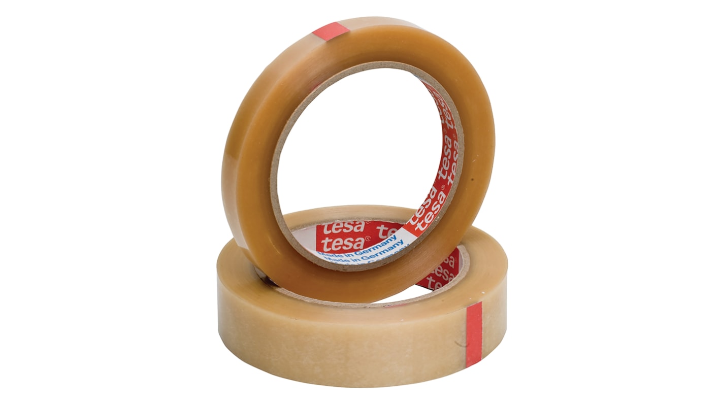 Tesa 4104 Transparent Packing Tape, 66m x 12mm