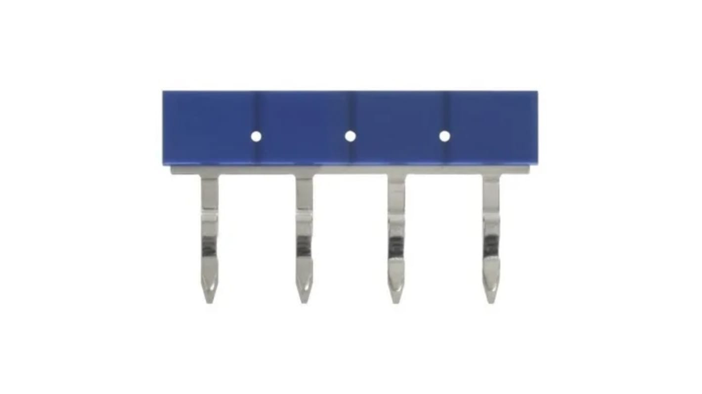 Cross bar, 4 poles, Blue color