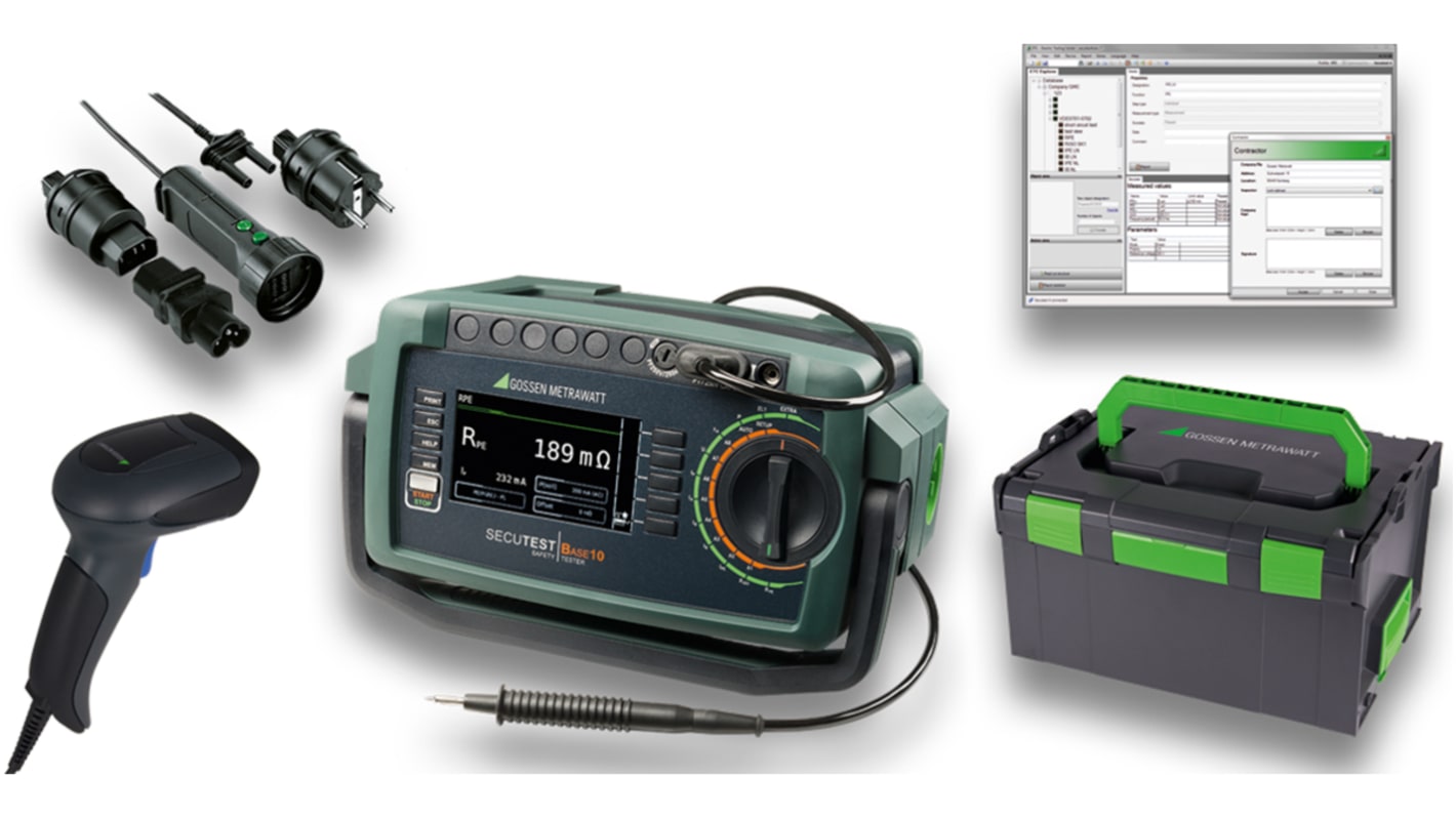 Gossen Metrawatt Master Package DB+ PAT Testing Kit