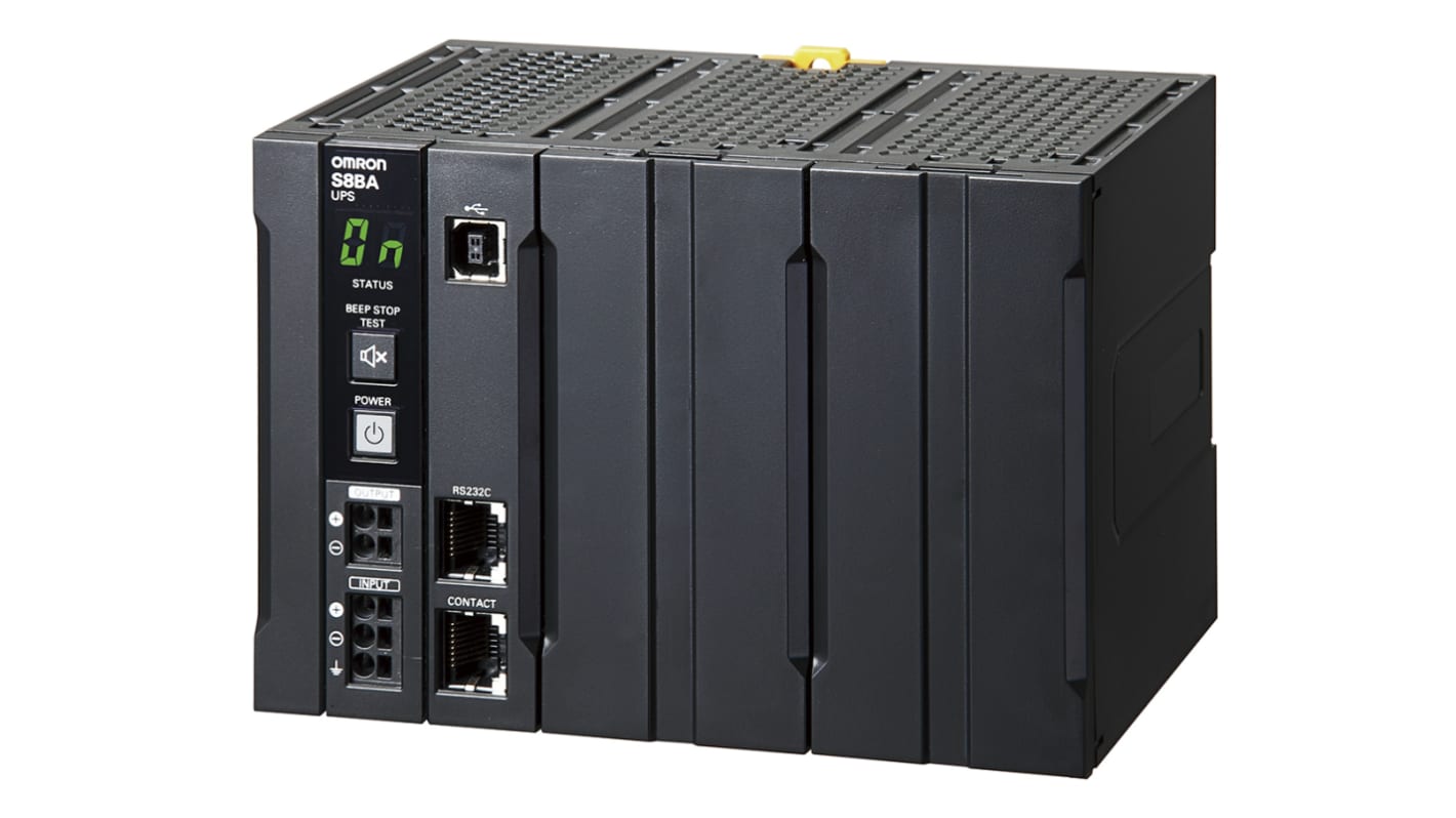 Omron DIN Rail Uninterruptible Power Supply (240W)