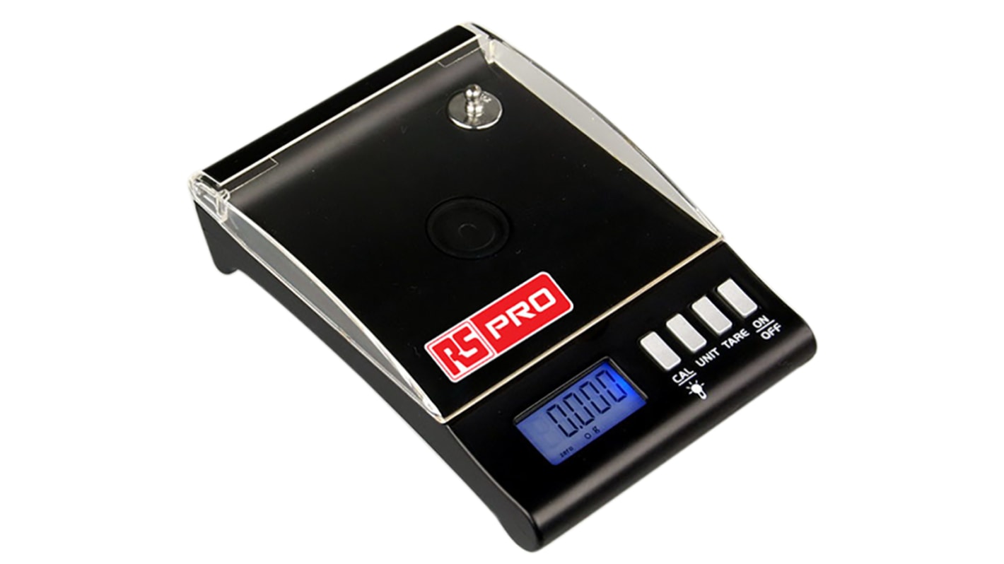 RS PRO Bench Weighing Scale, 10g Weight Capacity