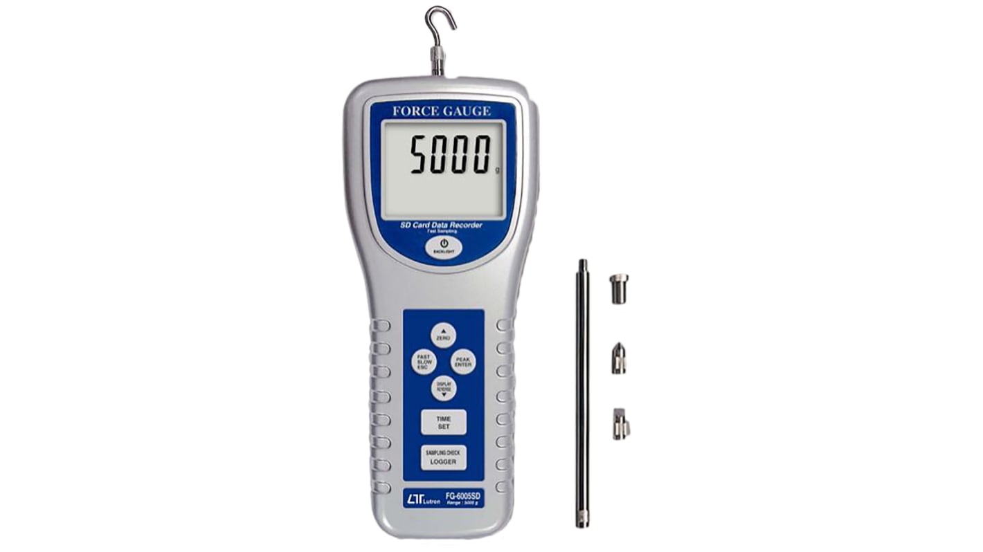 RS PRO Force Gauge RS232, USB, With RS Calibration