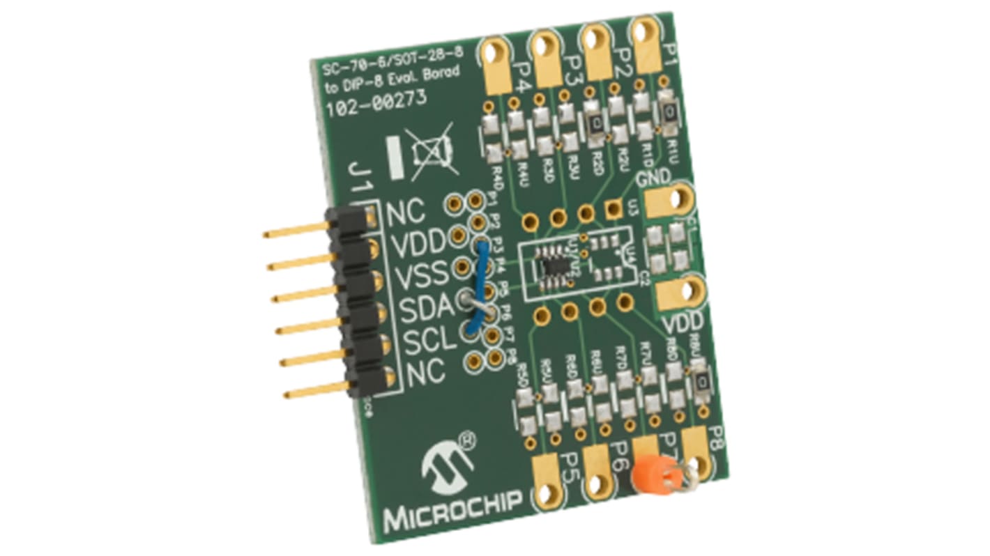 Placa de desarrollo Microchip - MCP401XEV