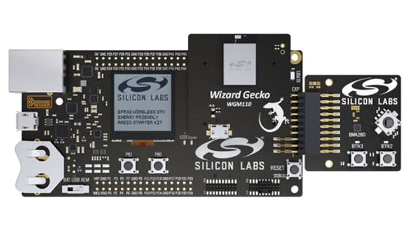 Strumento di sviluppo comunicazione e wireless Silicon Labs Wizard Gecko, 2.4GHz, WiFi