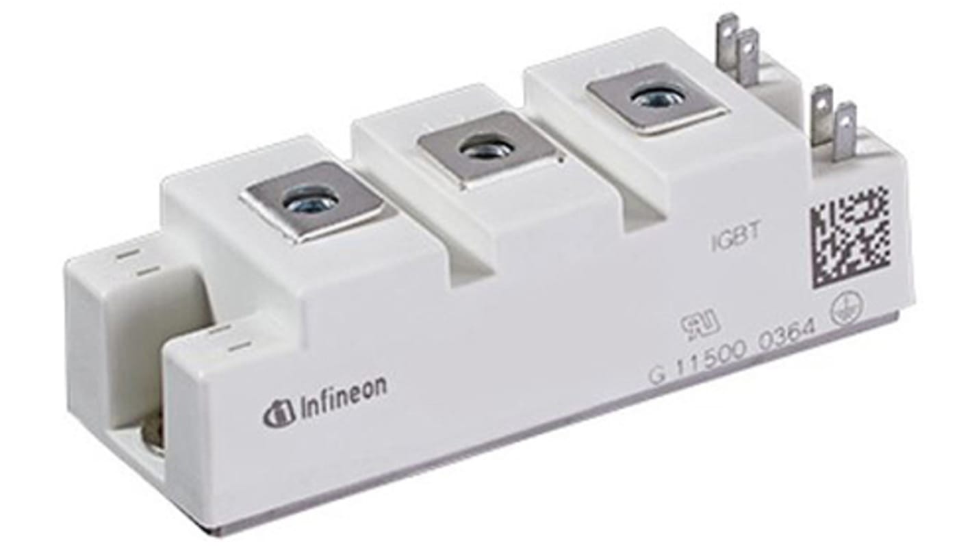 Infineon Nチャンネル IGBTモジュール 1200 V 100 A AG-34MM-1 シリーズ