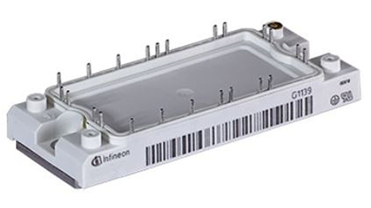 Infineon FS50R12KE3BOSA1 IGBT-modul N-csatornás, 75 A, 1200 V, AG-ECONO2-6 3 fázisú