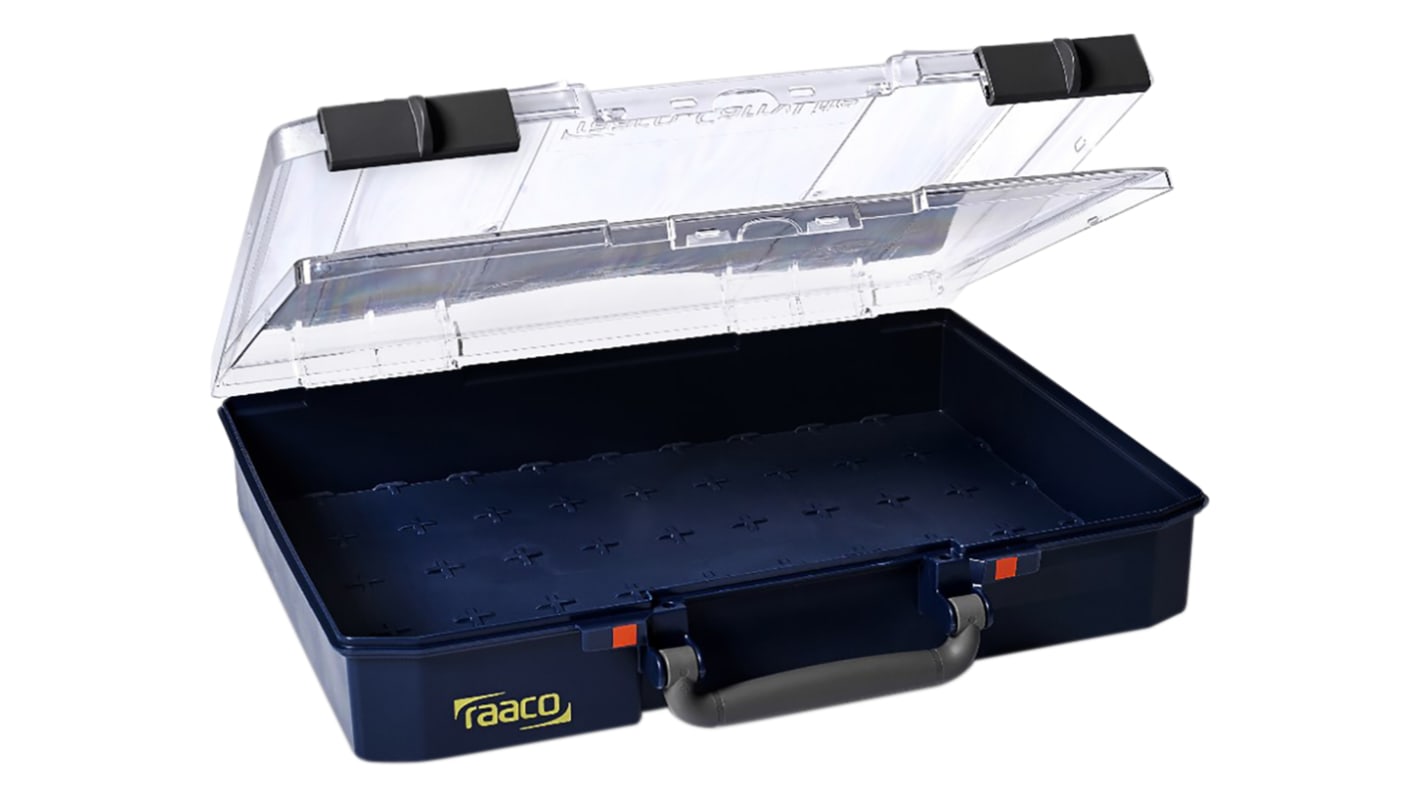 Caja organizadora Raaco ajustables de PP, 413mm x 330mm x 81mm