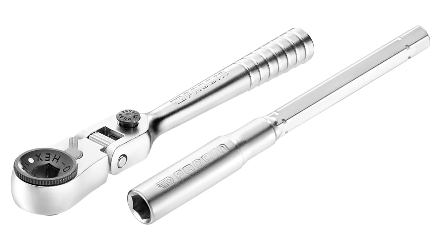 Facom 1/4 in Ratchet with Ratchet Handle