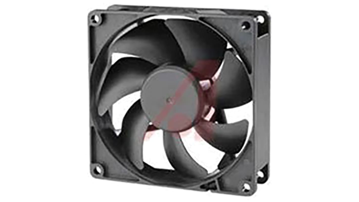 Sunon SF Series Axial Fan, 230 V ac, AC Operation, 49.3m³/h, 14.5W, 70mA Max, 92 x 92 x 25mm