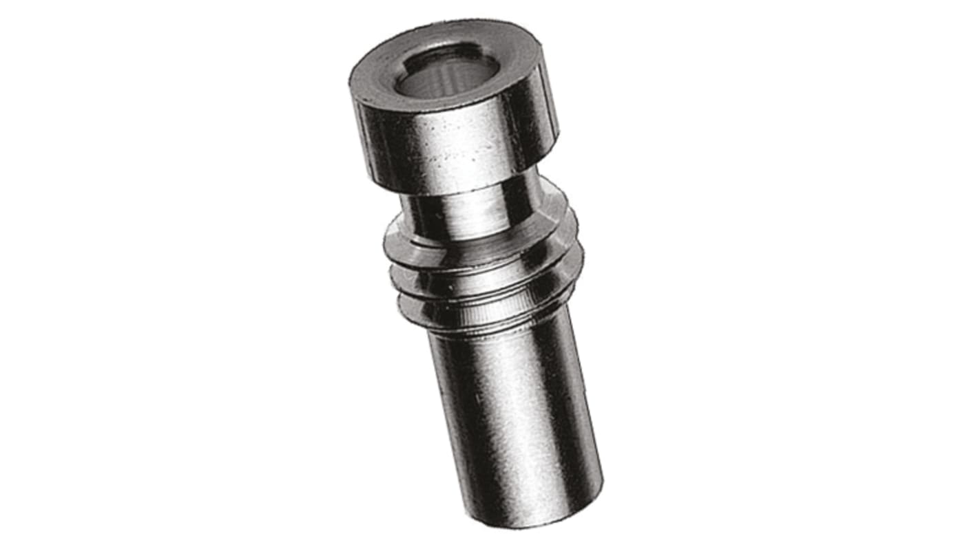 Telegärtner Stecker Koaxialsteckverbinder UHF-Steckverbinder, Kabelmontage, Crimp-Anschluss, für RG58 C/U-Kabel, 50Ω,