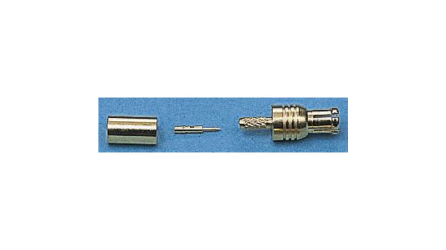 IMS, Plug Cable Mount, 50Ω, Crimp Termination, Straight Body