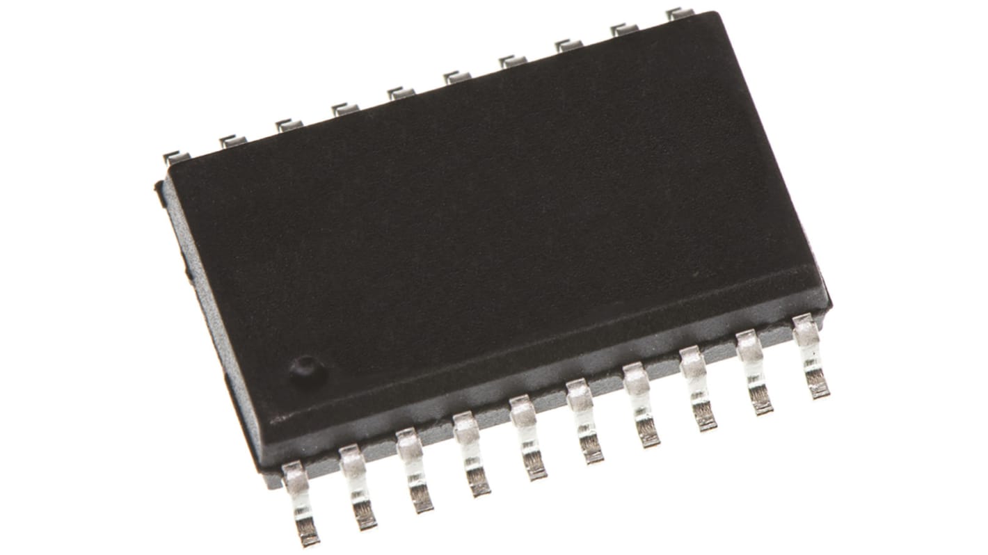 Circuito integrado biestable, CI biestable, 74HCT374D,652, HCT, 3 estados SOIC 20 pines Octal