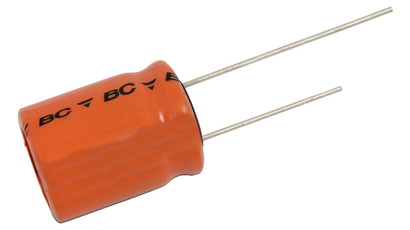 Vishay 15F Supercapacitor -20 → +50% Tolerance, 220 EDLC 2.7V dc, Through Hole