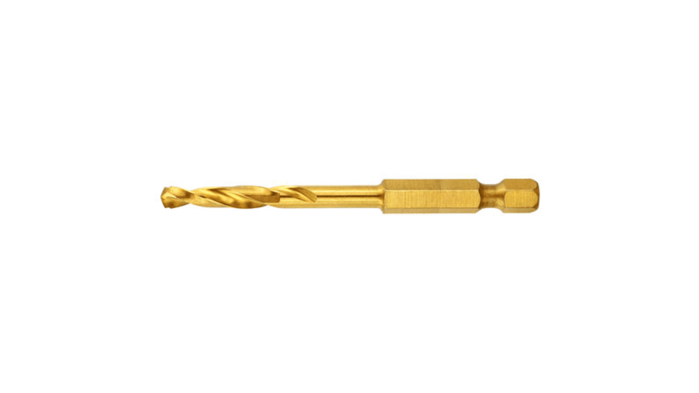 DeWALT Titanium Twist Drill Bit, 6.5mm Diameter, 82 mm Overall