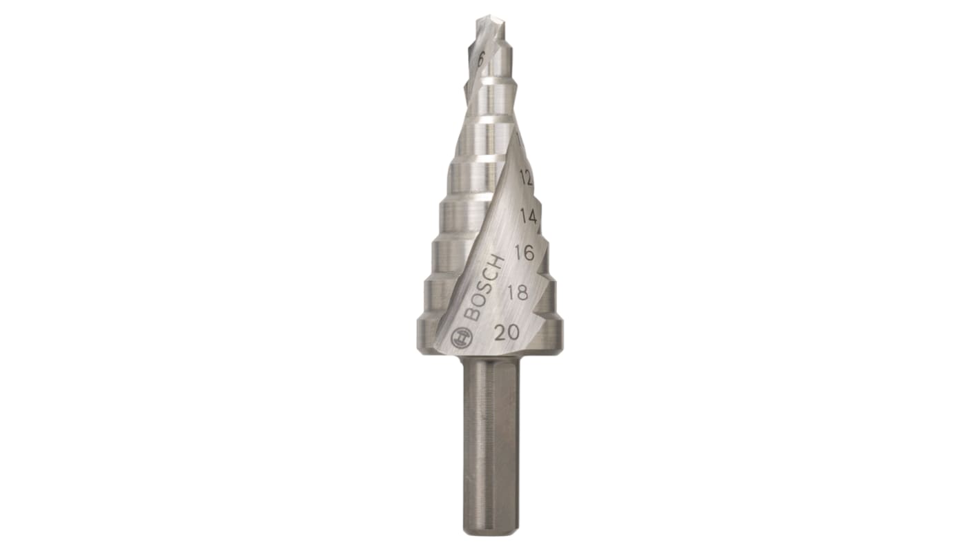 2608597519 Bosch HSS Step Drill Bit 4mm x 20mm RS