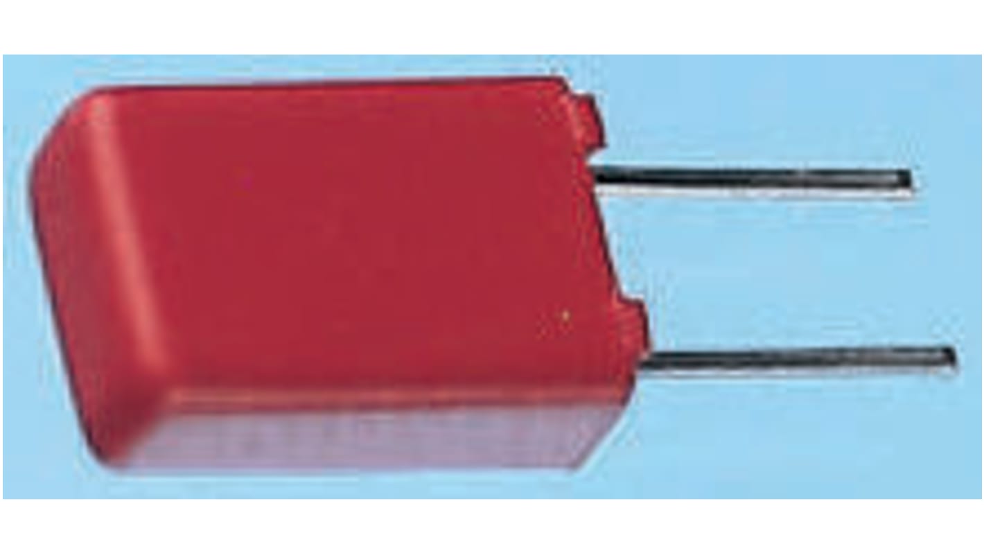Condensador de película WIMA, 22nF, ±20%, 50 V ac, 63 V dc, Montaje en orificio pasante