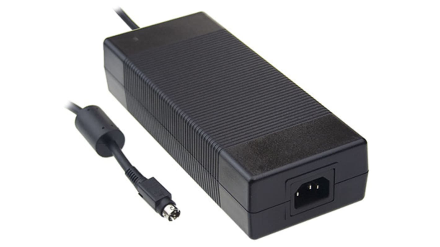 MEAN WELL 201W Power Brick AC/DC Adapter 15V dc Output, 0 → 13.4A Output