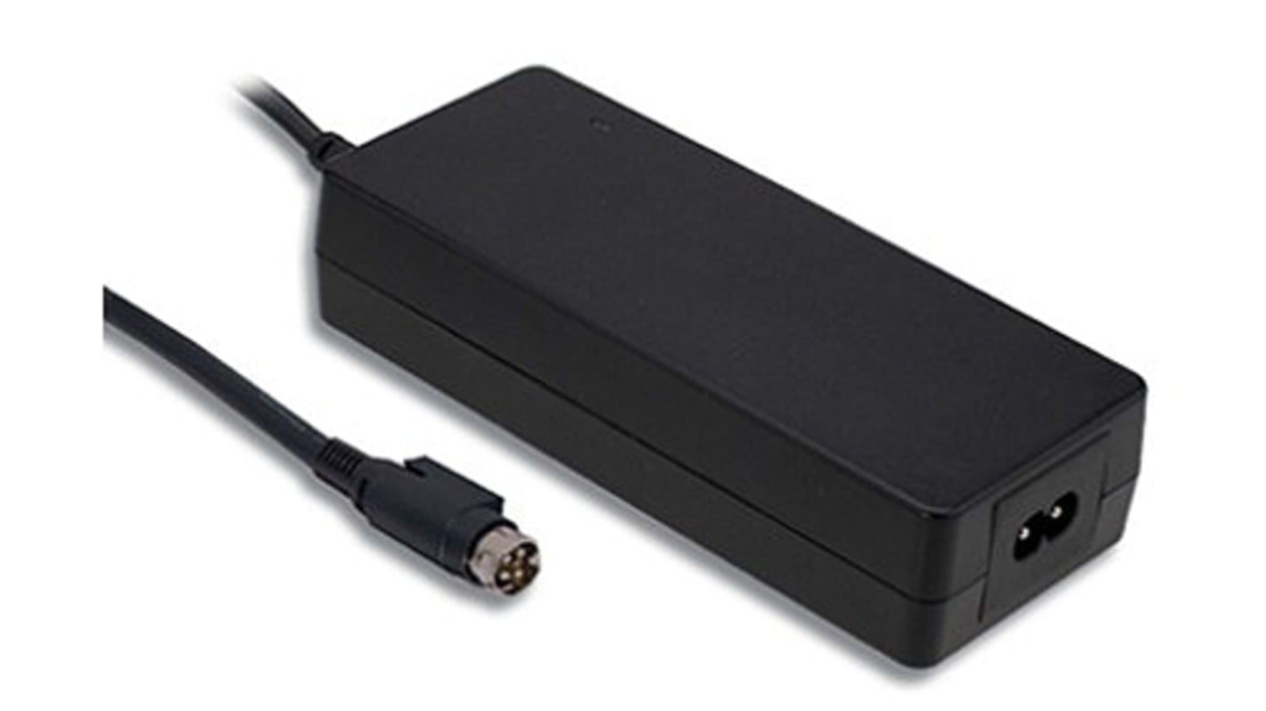 MEAN WELL 138W Power Brick AC/DC Adapter 12V dc Output, 0 → 11.5A Output