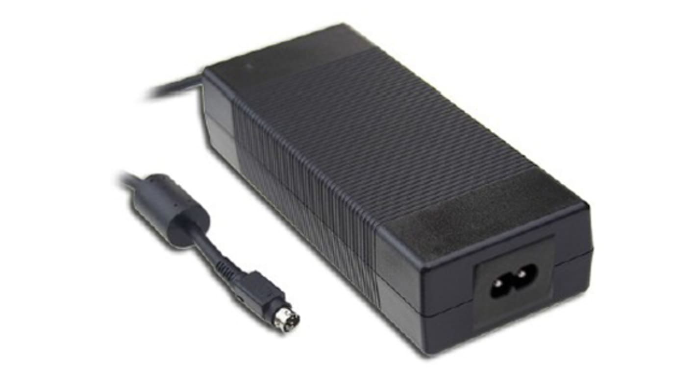 Adaptador AC/DC MEAN WELL 80 → 264V ac, 15V dc, 1 salida, 0 → 13.4A, 201W, , Aprobación médica