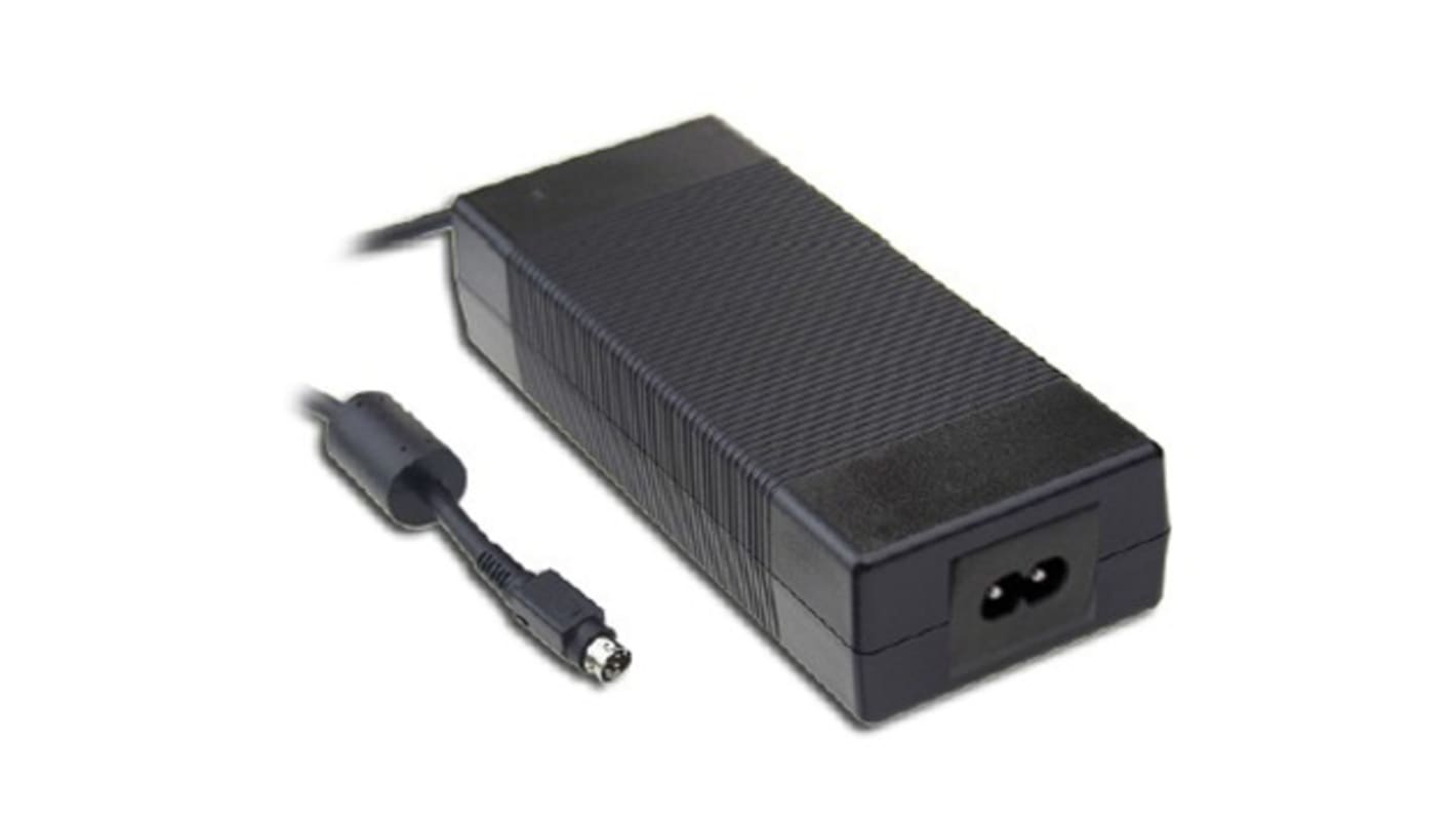 Adaptador AC/DC MEAN WELL 80 → 264V ac, 20V dc, 1 salida, 0 → 11A, 220W, , Aprobación médica