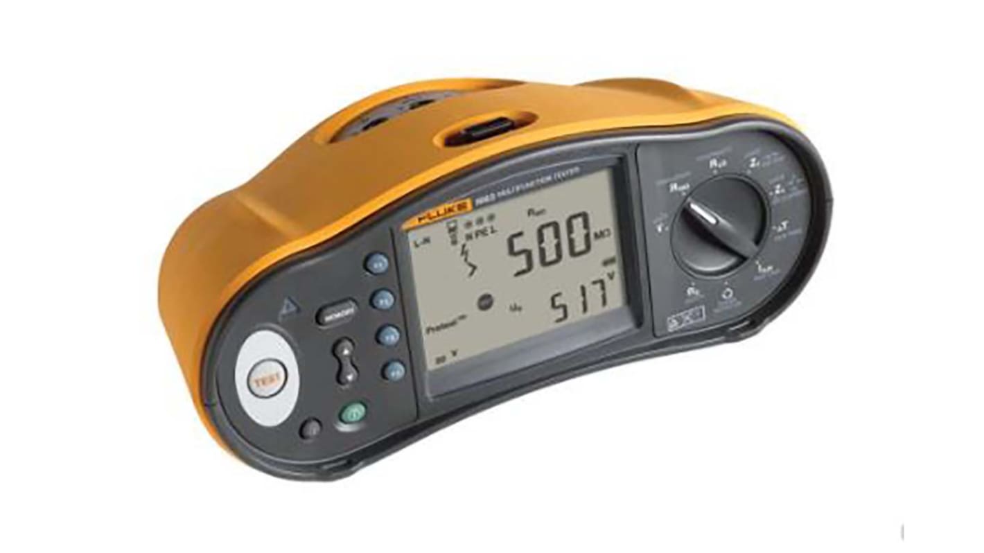 Fluke 1663 Multifunction Tester, 50V  , Earth Resistance Measurement With USB