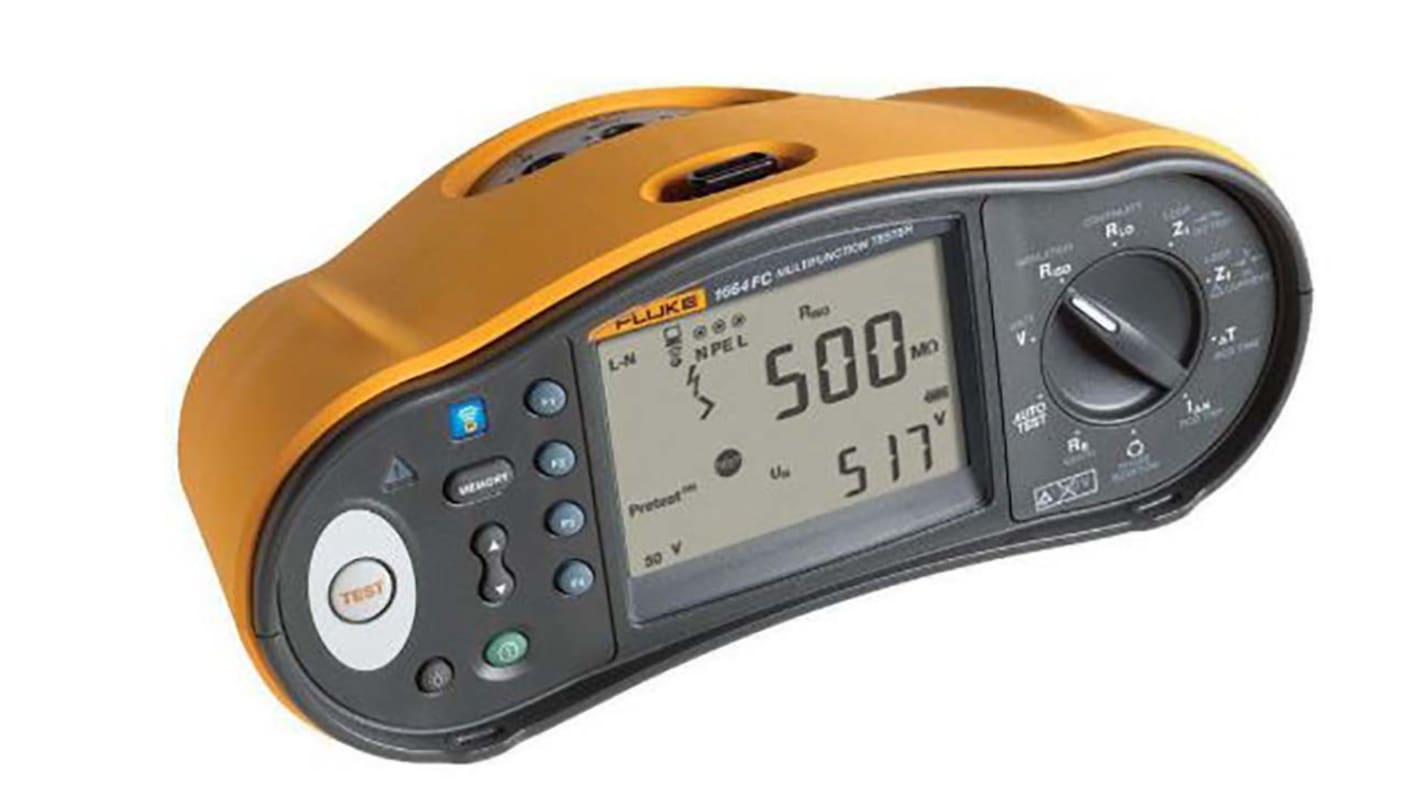 Tester multifunzione Fluke 1664FC, Cert. LAT