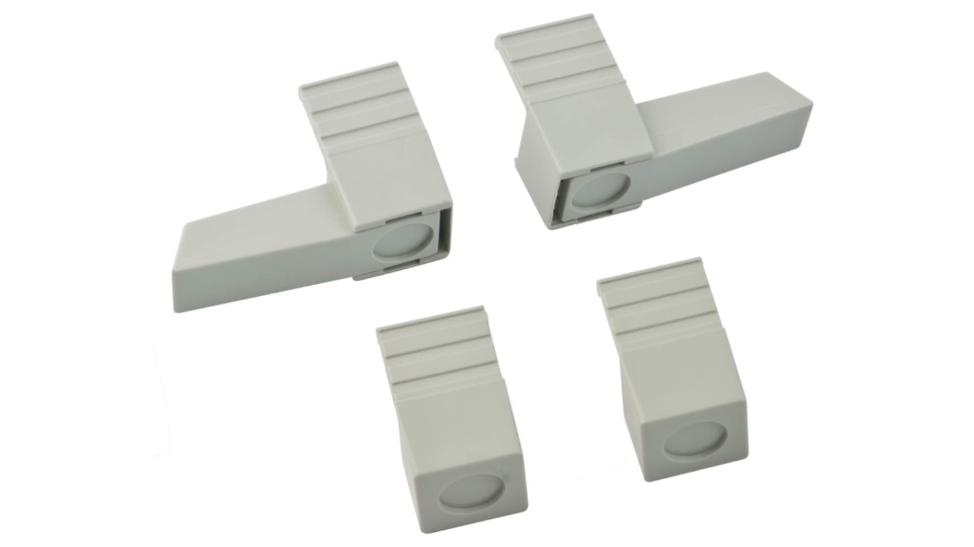 Bopla ABS Feet for Use with Ultramas Enclosures, 17 x 22 x 58mm