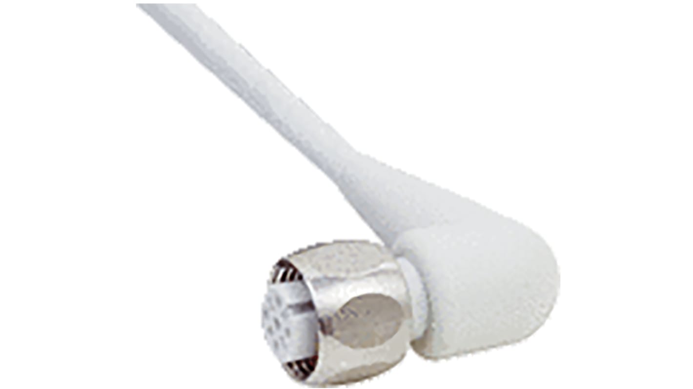 Cable de conexión Sick, con. A M12 Hembra, 4 polos, con. B Sin terminación, 4 polos, cod.: A, long. 10m, 250 V, 4 A,