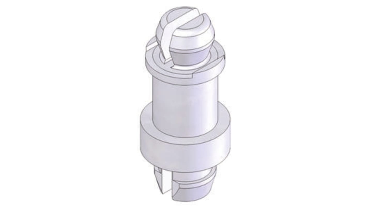 Montaje en PCB Essentra MSPE-3-01, Nylon, diám. orificio 3.9mm, Base 4.6mm