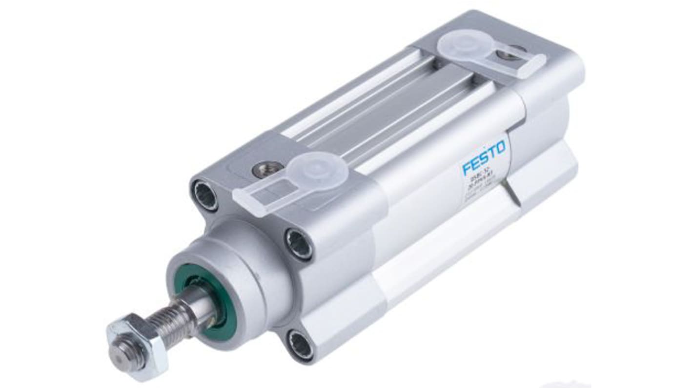 Festo Pneumatic Piston Rod Cylinder - 2123085, 32mm Bore, 20mm Stroke, DSBC Series, Double Acting