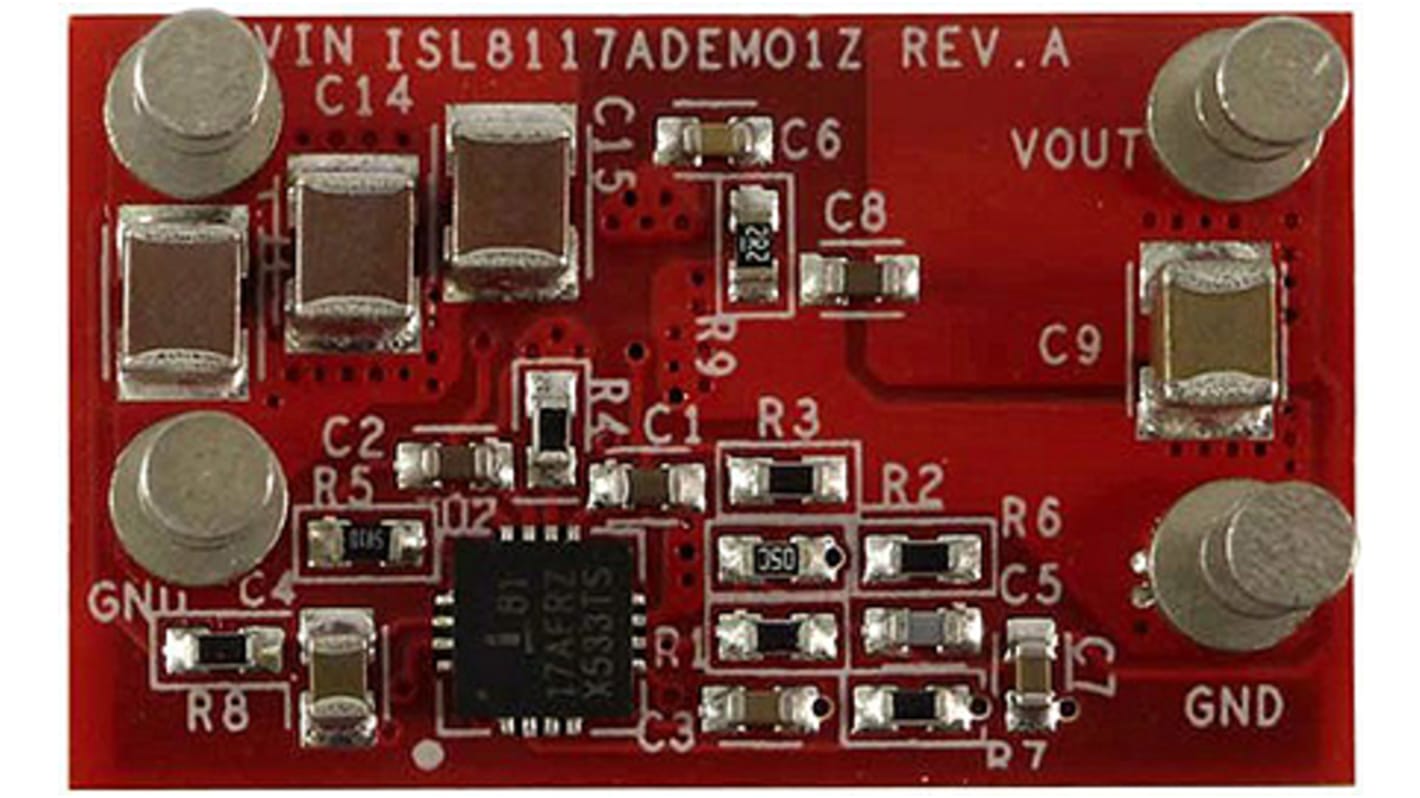 Placa de desarrollo Controlador PWM Renesas Electronics - ISL8117ADEMO1Z