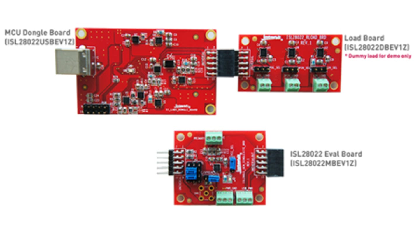 Intersil ISL28022EVKIT1Z, Leistungsüberwachung, Evaluierungskit