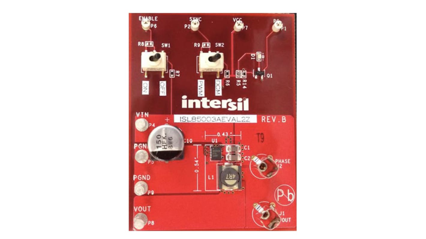 Renesas Electronics ISL85003A Evaluierungsplatine Abwärtsregler