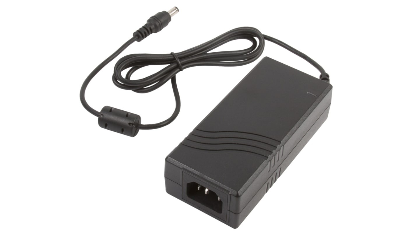 XP Power 65W Power Brick AC/DC Adapter 24V dc Output, 2.71A Output