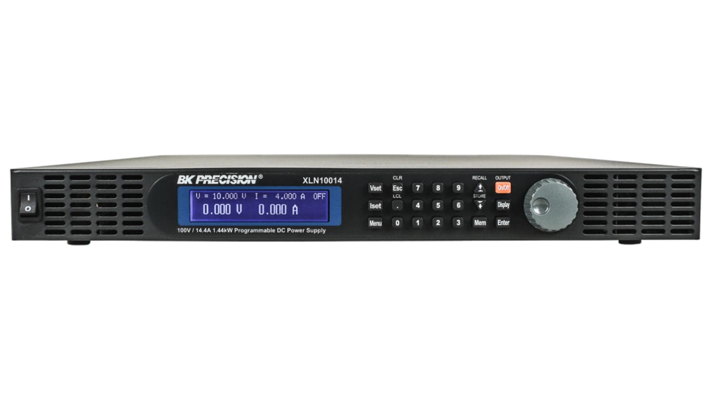 BK Precision XLN Series Digital Bench Power Supply, 300V, 5.2A, 1-Output, 1.6kW