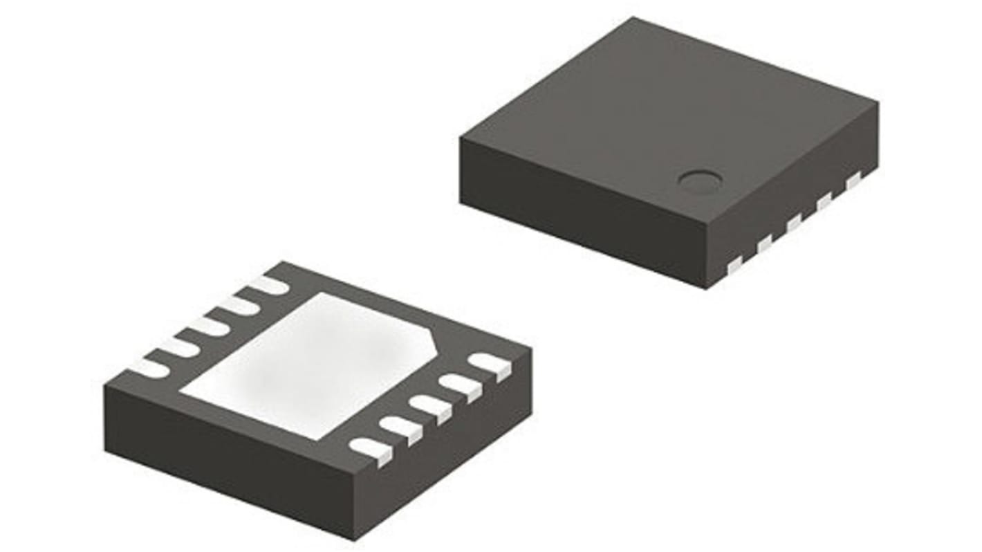 ON Semiconductor, 0.75 mV Termination Regulator, 1-Channel, Adjustable 10-Pin, DFN NCP51402MNTXG