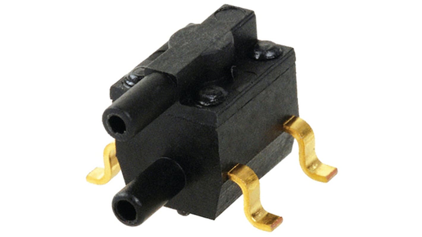 Honeywell Low Pressure Sensor, 5psi Operating Max, Surface Mount, 4-Pin, 20psi Overload Max, SMT