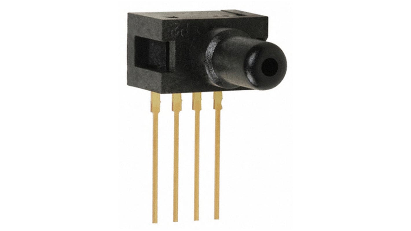 Gauge Pressure Sensor Relativní 4kolíkový konektor pro Plynný dusík, kyslík max. tlak 30psi 2,5→ 16 V stejnosm