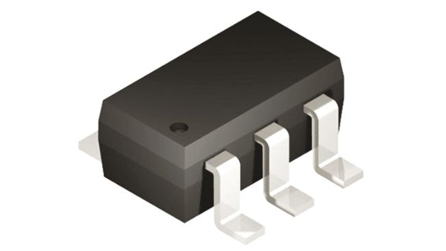 Texas Instruments 温度センサ IC, ±1°C, シリアル-マイクロワイヤー, シリアル-SPI, 6-Pin SOT-23